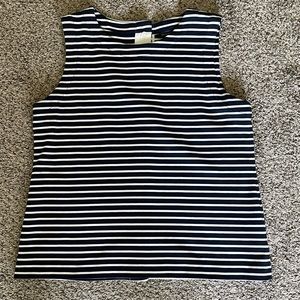 Banana Republic sleeveless striped top